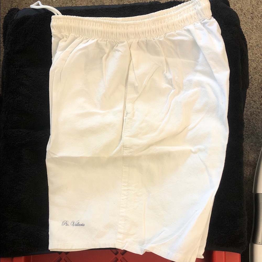 White Womens Puerto Vallarta. Drawstring Shorts -